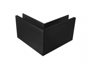 Hjørneprofil Utv -svart