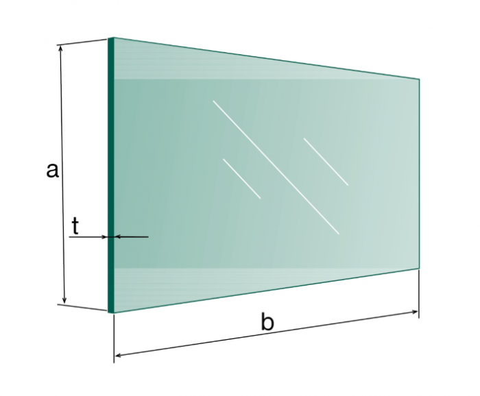 Klart sikkerhets glass - Bilde 2
