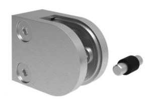 Glassfeste oval Firkant Stolpe